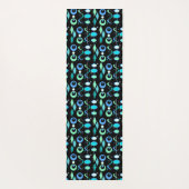 Modernes Muster des Mittelalters Yogamatte (Rückseite)