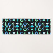 Modernes Muster des Mittelalters Yogamatte (Vorderseite (Horizontal))