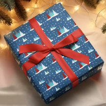 Modernes Muster des Winterglücks