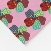 Modernes Muster Fleecedecke (Ecke)