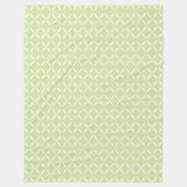 Modernes Muster Fleecedecke (Vorderseite)
