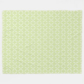 Modernes Muster Fleecedecke (Vorderseite (Horizontal))