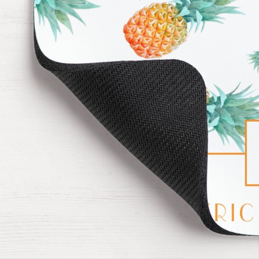 Modernes Muster für Ananas Mousepad (Ecke)