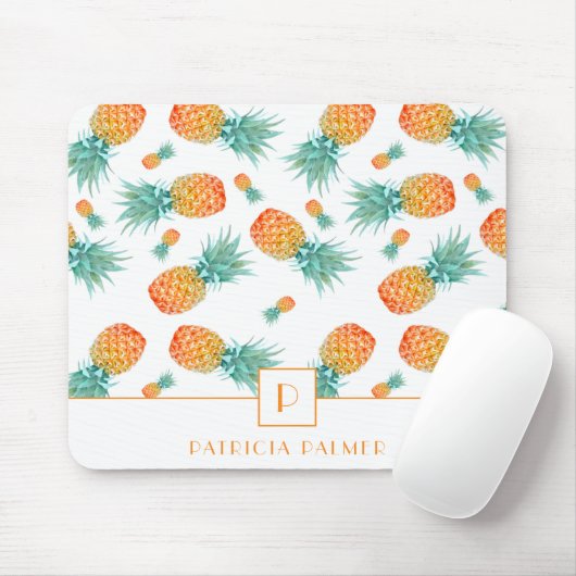 Modernes Muster für Ananas Mousepad (Mit Mouse)