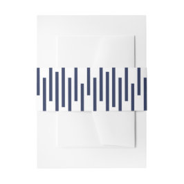 Modernes Muster für blaue, geometrische Linien der Einladungsbanderole