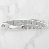 Modernes Muster für das Muster der Ländermonogramm Kellnermesser (Vorderseite)