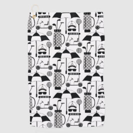 Modernes Muster für Golf-Equipment und Zubehör Golfhandtuch