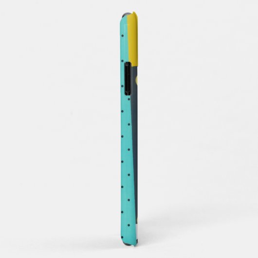 Modernes Muster geometrischer Linien Case-Mate iPhone Hülle (Hinten/Rechts)