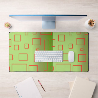 Modernes Muster Grün Schreibtischunterlage