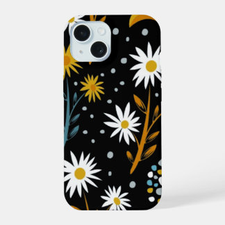 Modernes Muster-Handy iPhone 15 Hülle