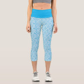 modernes Muster High Waisted Capris (Vorderseite)