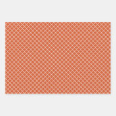 Modernes Muster Karierter Streifen Punkt Geschenkpapier Set (Vorderseite 2)