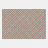 Modernes Muster Karierter Streifen Punkt Geschenkpapier Set (Vorderseite 3)