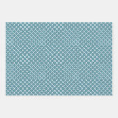 Modernes Muster Karierter Streifen Punkt Geschenkpapier Set (Vorderseite 2)