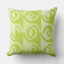 Modernes Muster Limon-grüner Kreislauffragmente