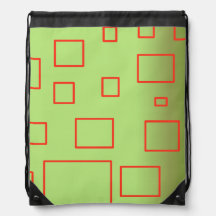 Modernes Muster mit grüner Geometrie