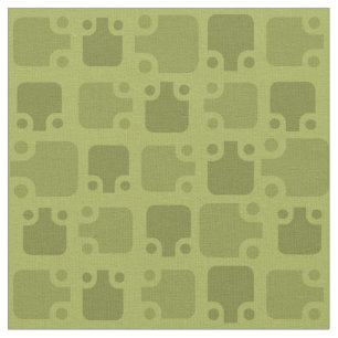 Modernes Muster Olive Green Stoff