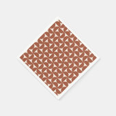 Modernes Muster Rost Terrakotta auf dem Monte San Serviette (Ecke)