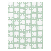 Modernes Muster Sage Green 2 aus dem Mittelalter Tischdecke (Vorderseite)