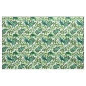 Modernes Muster tropischer grüner Blätter Stoff (Fat Quarter (45,7 x 55,9 cm))