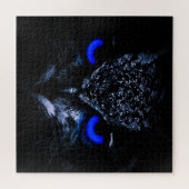 Modernes mystisches Owl Puzzle (Horizontal)