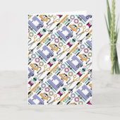 Modernes Nähmuster Karte (Vorderseite)