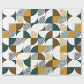 Modernes, nahtloses geometrisches Muster Geschenkpapier (Flach)