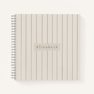 Modernes Namensnotizbuch  Notizblock