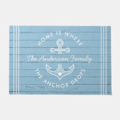 Modernes Nautikangebot mit benutzerdefiniertem Fam Fußmatte (Vorderseite)