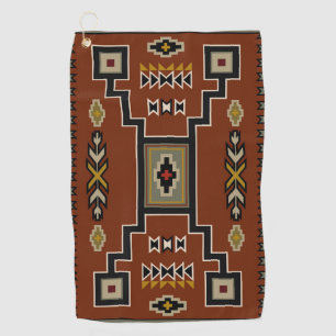 Modernes Navajo Golf Tower Golfhandtuch