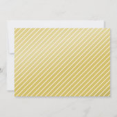 Modernes Navy and Gold 2025 Foto Graduate Party Einladung (Rückseite)