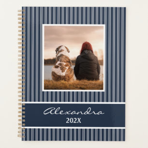 Modernes Navy Blue 1 Foto 2023 Custom Planer