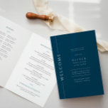 Modernes Navy Blue Bar Mitzvah Booklet geklappt Programm<br><div class="desc">Mazel tov auf diesem besondere Anlass! Machen Sie die Bar Mitzvah Zeremonie Ihres Sohnes mit diesem minimalistischen Typografie dunkelmarineblau gefalteten Programm besonders. Es beinhaltet einen Ort für eine Zeremonie Details, eine Zeitleiste von Veranstaltungen, Leitfäden, Synagoge Etiquette, in liebevollem Gedächtnis, und eine Danksagung. HINWEIS: Um hebräische Buchstaben einzugeben, müssen Sie hebräischen...</div>