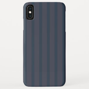 Modernes Navy Blue und Pflaumengestreift Case-Mate iPhone Hülle