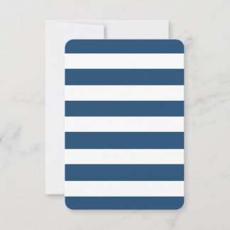 Modernes Navy Blue White Stripes Muster