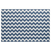 Modernes Navy Blue/White Zickzack Stripes Muster Stoff (Fat Quarter (45,7 x 55,9 cm))