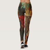 Modernes Nehmen auf jungem Alexander Hamilton Leggings (Rückseite)