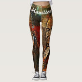Modernes Nehmen auf jungem Alexander Hamilton Leggings (Vorderseite)