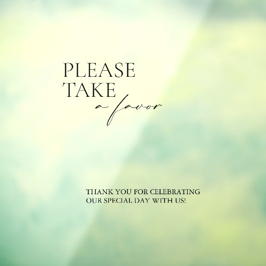 Modernes Nehmen Sie Gefallen Mirror Decal Signal S Fensteraufkleber (Blatt 3)