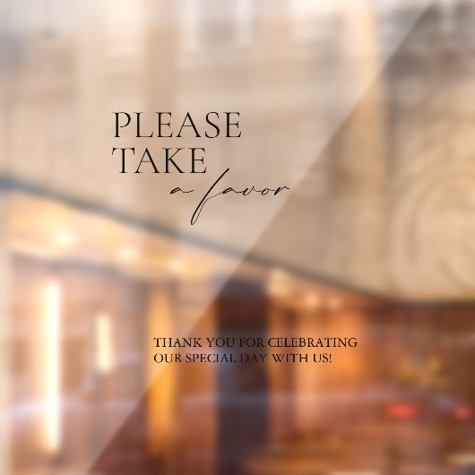 Modernes Nehmen Sie Gefallen Mirror Decal Signal S Fensteraufkleber (Blatt 2)