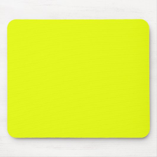 Modernes Neongrün hell schlicht cool Mousepad (Vorne)