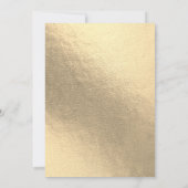 Modernes Neujahrs-Einfach-Countdown Gold (Rückseite)