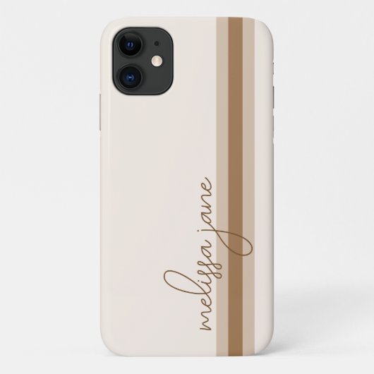 Modernes, neutrales iPhone-Gehäuse Case-Mate iPhone Hülle (Rückseite)