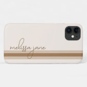 Modernes, neutrales iPhone-Gehäuse Case-Mate iPhone Hülle (Rückseite (Horizontal))