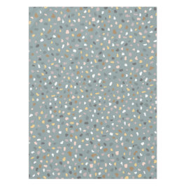 Modernes, neutrales Terrazzo-Muster Tischdecke