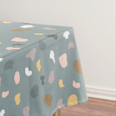 Modernes, neutrales Terrazzo-Muster Tischdecke (Beispiel)