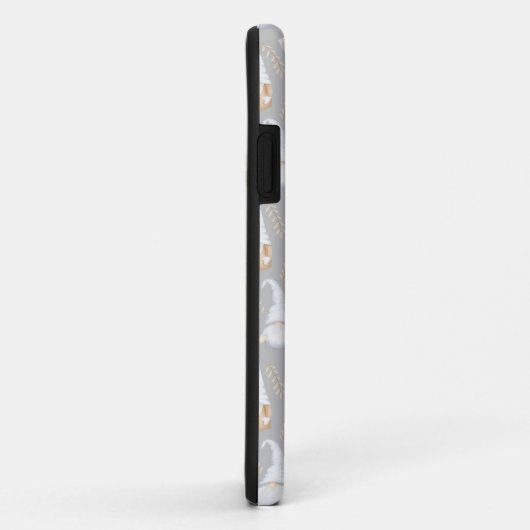 Modernes, neutrales Weihnachtsnachtsmuster Case-Mate iPhone Hülle (Hinten/Rechts)