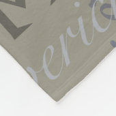 Modernes Neutronenmuster mit langer Bezeichnung Wi Fleecedecke (Ecke)