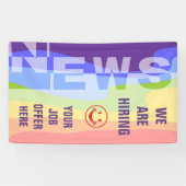 Modernes NEWS Banner + Ihr Backgr. Ideen (Horizontal)