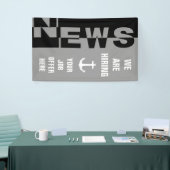 Modernes NEWS Banner + Ihr Backgr. Ideen (Messeveranstaltung)